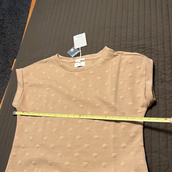 Blu Pepper ladies size Large 2 piece top and shorts Swiss dot pattern - Picture 7 of 9